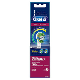 Oral-B Floss Action Replacement Toothbrush Heads (2-Pack) - MicroPulse Bristles, CleanMaximizer Technology Oral-B Floss Action Toothbrush Heads - 2 Pack Oral-B replacement toothbrush heads, Floss Action toothbrush heads, MicroPulse bristles, Oral-B compatible toothbrush heads, CleanMaximizer technology, oral care, dental hygiene, electric toothbrush accessories, premium oral care products