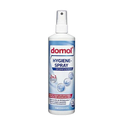 Domol Surface Disinfectant Spray - 8.45 fl oz, Portable Hygiene Solution, Quick Disinfectant, Dermatologically Approved