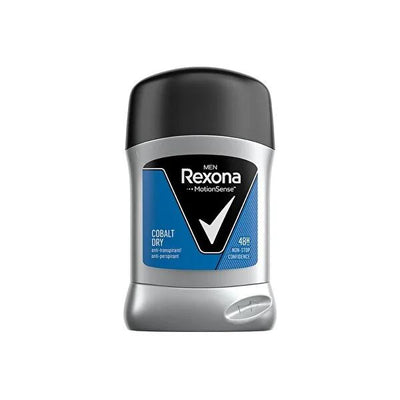 Rexona Men MotionSense Stick Deodorant Cobalt Dry - 48 Hour Protection, Long Lasting Freshness