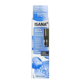 Isana Hyaluronic Acid Intense Facial Serum: Triple Action Hydration, Anti-Aging & Wrinkle Reduction - Vegan Skincare for Enhanced Skin Elasticity Isana Hyaluronic Acid Serum: Anti-Aging, Intense Hydration - Vegan Hyaluronic Acid Serum, Anti-Aging Serum, Wrinkle Reduction Serum, Hydrating Facial Serum, Vegan Skincare, Intense Hydration Serum, Hyaluronic Acid Face Treatment, Skin Elasticity Serum, Mineral Enriched Serum, Plant Based Collagen Serum, hyaluronic acid, anti-aging, wrinkle reduction, hydration, ve