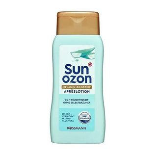 Sunozon After Sun Lotion with Aloe Vera & Melanin Boost - 200ml, Dermatologically Approved for Soothing & Hydrating Skin Sunozon After Sun Lotion - Aloe Vera & Melanin Boost After Sun Lotion, Aloe Vera Skincare, Dermatologically Approved Products, Melanin Boost, Sun Care Products, skincare, sun tan, aloe vera lotion, post-sun care, tan maintenance, soothing skin, hydrating lotion, outdoor care, beach essentials