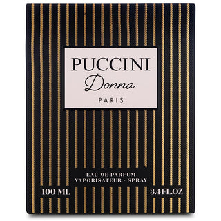 Puccini Donna Black EDP - Captivating Women's Fragrance | 3.4 fl oz