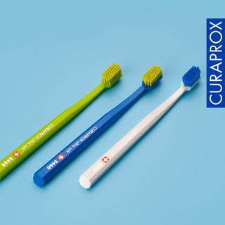 Curaprox CS 5460 Ultra Soft Manual Toothbrush for Gentle Dental Care - 5460 Ultra-Soft Bristles