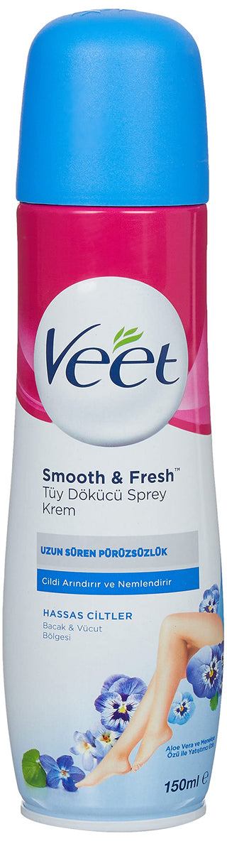 Veet Sensitive Skin Special Leg and Body Area Hair Removal Spray 150ml