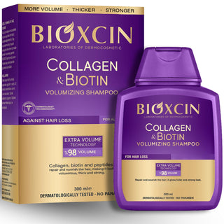 Bioxcin Collagen & Biotin Shampoo - Volume Booster | 300 ml