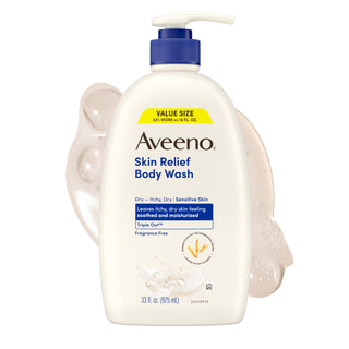 Aveeno Dermexa Moisturizing Shower Gel for Dry Skin - Fragrance-Free, 10.14 fl oz