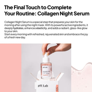 pH Lab Collagen Night Peelable Collagen Mask