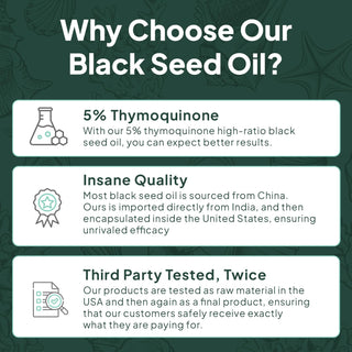 Ocean Cold-Pressed Black Seed Oil - 150ml Natural Health Supplement for Holistic Wellness