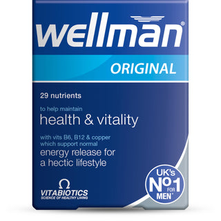 Vitabiotics Wellman Original - Multivitamin Tablet | 30 Tablets