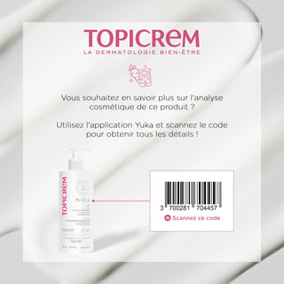 Topicrem Moisturizing Body Milk, 500ml - Hydrating & Brightening Body Lotion for Dry Skin