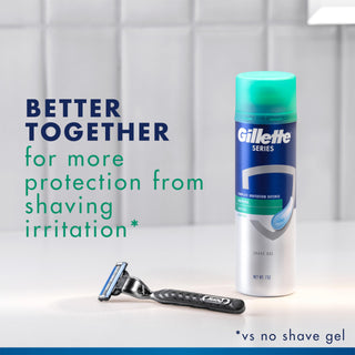 Gillette Fusion Shaving Gel for Sensitive Skin 75ml - Smooth Comfort | Gillette
