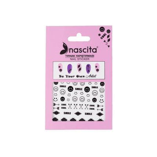 Nascita Nail Stickers - 03 for Creative Nail Art & Decoration Nascita Nail Stickers for Artistic Nail Decoration nail stickers, nail art, temporary nail decoration, nail accessories, DIY nail design, nail decoration, easy nail art, nail polish alternative, beauty products, personal care, cosmetics