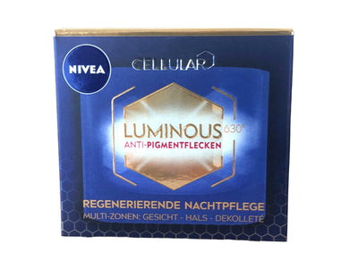 Nivea Cellular Luminous630 Antispot Night Cream - Dark Spot Treatment | 1.7 fl oz