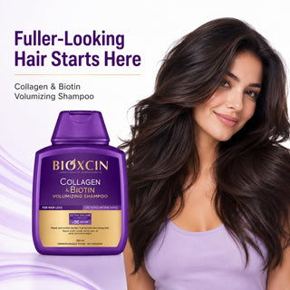 Bioxcin Collagen & Biotin Shampoo - Volume Booster | 300 ml