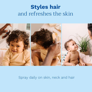 Mustela Natural Body Spray & Hair Styler with Organic Chamomile - Refreshing, 98% Natural Ingredients, Gentle on Skin