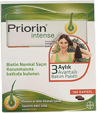 Bayer Priorin Capsules (180 count)