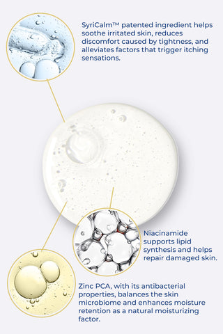 Cosmed Atopia Cleansing Oil - Gentle, Non-Drying Face & Body Wash for Sensitive Skin, Babies & Kids