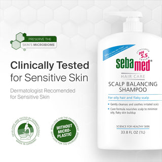 Sebamed Repair Shampoo 400ml - Gentle, pH Balanced Repair for Damaged Hair