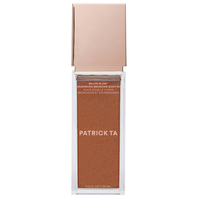 Patrick Ta Major Glow Bronzing Body Oil: Achieve a Radiant, Moisturizing, Golden Glow - Vegan & Cruelty-Free Natural Sun