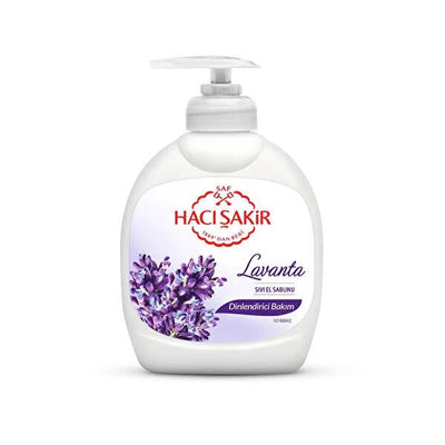Hacı Şakir Hacõ _akir Lavender Liquid Hand Soap - Gentle Hand Wash for Cleanliness & Relaxing Lavender Scent, 10.14 fl o