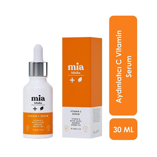 mia klinika c vitamin serum 30 ml, brightening serum for skin concerns, ginseng infused vitamin c serum Mia Klinika C Vitamin Serum - Brightening with Ginseng for Individuals with Skin Concerns | 1 fl oz Mia Klinika C Vitamin Serum - Brightening & Pore Reducing mia-klinika, c-vitamin-serum, skin-brightening, pores-reducing, skincare, beauty-enthusiasts, anti-aging, ginseng, skin-care, ai-generated