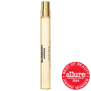 Burberry Goddess Eau de Parfum - Luxury Vanilla & Lavender Fragrance for Women, Vegan & Refillable Burberry Goddess Eau de Parfum - Luxury Vanilla Fragrance Burberry Goddess Eau de Parfum, Vanilla fragrance, Luxury perfume for women, Gourmand scent, Vegan fragrance, Refillable perfume, Luxury beauty products, Women's perfume, High-end fragrances, Burberry fragrances, Best of Beauty award winner, Ethical luxury goods, Sustainable beauty products