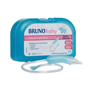 Bruno Baby Nasal Aspirator - Safe, Hygienic & Easy to Use for Infants Bruno Baby Nasal Aspirator - Safe & Hygienic Baby Nasal Aspirator, Bruno Baby Nasal Aspirator, Safe Nasal Aspiration for Infants, Hygienic Baby Care Products, Easy to Use Baby Nasal Cleaner, Baby Care, Nasal Congestion Relief, Infant Health, Parenting Essentials, Baby Hygiene Products