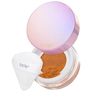 Tarte Creaseless Brightening Loose Setting Powder: Long Lasting, Sweatproof, Cruelty-Free Amazonian Clay for Flawless Under Eye Finish Tarte Setting Powder: Creaseless, Brightening & Long-Lasting loose setting powder, brightening powder, creaseless powder, long lasting makeup, sweatproof setting powder, Amazonian clay powder, under eye setting powder, cruelty free setting powder, paraben free makeup, makeup setting puff, setting powder, face powder, brightening, long-lasting, sweatproof, cruelty-free, parab