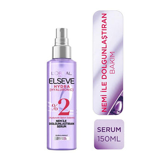 Loreal Paris Elseve: Hyaluronic Acid Hair Serum - Intense Hydration, Plumps Hair & Long-Lasting Fragrance Loreal Hyaluronic Hair Serum: Hydrate & Plump for Voluminous Hair Hyaluronic acid serum, Hair plumping serum, Hydrating hair serum, Loreal hair serum, Elseve hyaluronic, Hair thickening serum, Dry hair treatment, Long lasting fragrance hair serum, Volumizing hair serum, Hair hydration, Hair Serum, Dry hair, Dehydrated hair, Hair volume, Hair thickness, Fresh hair, Hair fragrance, Women's hair care, Hair