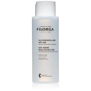 filorga anti ageing micellar solution 400ml front view, filorga anti ageing micellar solution 400ml bottle, filorga anti ageing micellar solution 400ml packaging Filorga Anti Ageing Micellar Solution - 400ml Filorga Anti Ageing Micellar Solution - 400ml filorga, micellar-solution, anti-ageing, skincare, makeup-remover, facial-cleanser, hydrating, gentle-cleansing, adults, ai-generated