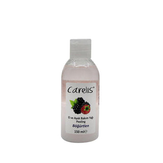 Carelis Hand and Foot Care Oil with Blackberry Extract - 150ml Moisturizing Oil for Dry Hands and Feet Carelis Hand & Foot Care Oil - Moisturizing Blackberry Extract hand care oil, foot care oil, moisturizing oil, blackberry skincare, exfoliating skincare, hand moisturizer, foot moisturizer, dry skin care, skincare routine, Carelis products, nourishing oil, antioxidant skincare, skincare for dry hands, skincare for dry feet