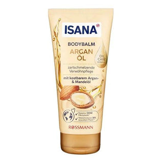 Isana Argan Oil Body Lotion - Intense Hydration for Dry Skin, Dermatologically Tested, 6.76 fl oz Isana Argan Oil Body Lotion - Intense Hydration for Dry Skin body lotion, argan oil body lotion, almond oil moisturizer, dermatologically tested body care, intense hydration for dry skin, natural skincare, dry skin relief, moisturizing lotion, shea butter body lotion, glycerin body lotion, sensitive skin care, skincare gifts, natural body care