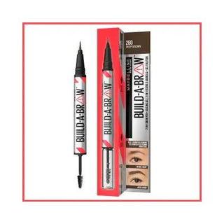 maybelline build a brow pen deep brown, maybelline brow gel and pencil duo Maybelline New York Build A Brow 2 In 1 Brow Pen - Deep Brown Maybelline Brow Pen - 2-in-1 Gel | Deep Brown maybelline, brow-pen, gel, eyebrow-makeup, beauty, makeup, brows, ai-generated, maybelline-new-york, deep-brown