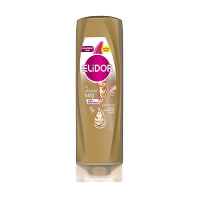 Elidor Hair Care Serum for Dark Hair - Nourishing Chia Seed Oil & Keratin Treatment, 11.83 fl oz