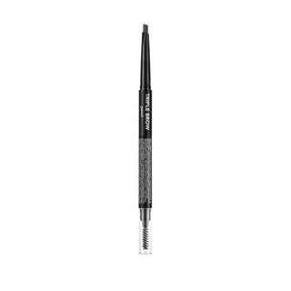Flormar Triple Brow 001 Brunette Eyebrow Pencil - Creamy, Long-Lasting, 3-in-1 Brow Definer & Shaper Flormar Triple Brow Eyebrow Pencil - 3-in-1 Brow Definer eyebrow pencil, triple brow, Flormar Triple Brow, creamy eyebrow pencil, long-lasting eyebrow makeup, brow definer, eyebrow brush, brow shaping, brow filling, beauty essentials, makeup, cosmetics, brow care