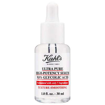 Ultra Pure - High-Potency 9.8% Glycolic Acid Serum for Smoother Skin, Minimizes Pores - Fragrance-Free, Eco-Friendly Pac