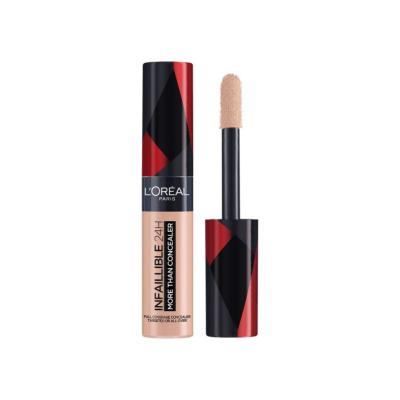 Loreal Paris Infaillible More Than Concealer - 323 Fawn, Long-Lasting High Coverage Makeup for Dark Circles and Uneven S
