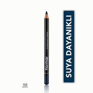 Flormar Waterproof Mat Eyeliner - Intense Pigment, Long-Lasting, Smudge-Proof - Navy Blue Flormar Waterproof Mat Eyeliner - Long-Lasting & Intense waterproof eyeliner, mat göz kalemi, suya dayanıklı eyeliner, yoğun pigmentli eyeliner, Flormar eyeliner, beauty, cosmetics, makeup, long-lasting eyeliner, smudge-proof eyeliner, matte finish eyeliner, intense pigment eyeliner