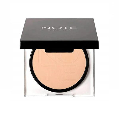 Note Mineral Powder Foundation No:01 - Lightweight, Natural Matte Finish Face Powder with Coral Seaweed for All Skin Typ