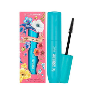 Show By Pastel 24H Long Lasting Volume Mascara - Waterproof, Vegan & Cruelty-Free Show By Pastel 24H Long Lasting Volume Mascara long-lasting mascara, volumizing mascara, water-resistant mascara, cruelty-free beauty products, vegan cosmetics, ophthalmologically approved mascara, beauty essentials, makeup must-haves, lash care, volume mascara, Secret Garden edition, limited edition makeup, 24H volume, silicone brush mascara, plant extract mascara, gluten-free cosmetics