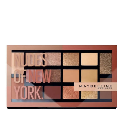 Maybelline New York Nudes of New York Eyeshadow Palette - Compact Makeup Palette with Multiple Shades for Everyday & Spe