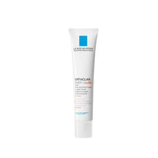 La Roche Posay Effaclar Duo (+) SPF30 Moisturizing Cream for Acne-Prone Skin - 40ml La Roche Posay Effaclar Duo SPF30 Moisturizing Cream La Roche Posay Effaclar Duo, Moisturizing cream with SPF30, Acne-prone skin care, Dermatologically tested moisturizer, Sun protection for sensitive skin, Skincare for acne, Hydrating cream, SPF30 moisturizer, Sensitive skin care, Dermatologist recommended, Skincare routine, Acne management, Sun protection cream