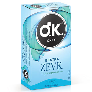Okey Ekstra Zevk Prezervatif - Lubricated Condoms for Enhanced Intimacy and Comfort - 12 Units Okey Ekstra Zevk Prezervatif - Lubricated Condoms for Comfort lubricated condoms, safe sex products, intimacy enhancers, extra pleasure condoms, Okey Ekstra Zevk Prezervatif, condoms, intimate products, safe intimacy, pleasure enhancers, adult products, sexual health