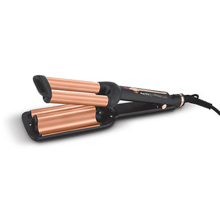 aprilla-water-wave-curling-iron, close-up-of-aprilla-curling-iron, styling-hair-with-aprilla-curling-iron Aprilla Water Wave Curling Iron AHS-2027 - Create Gorgeous Waves for Stylists & Hair Enthusiasts Aprilla Water Wave Curling Iron | Perfect Waves hair-curling-iron, water-wave-curling, aprilla-curling-iron, ceramic-curling-iron, hair-styling-tools, stylists, hair-enthusiasts, hair-tools, heat-styling, ai-generated