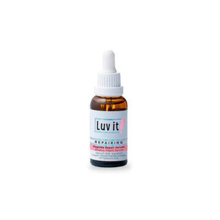 Luv it! Anti-Aging Peptide Serum - Hydrating, Reduces Fine Lines & Wrinkles, Dermatologically Tested - 1.01 fl oz Luv it! Anti-Aging Peptide Serum - Hydrate & Firm Skin anti-aging serum, peptide serum, hyaluronic acid serum, vitamin C serum, dermatologically tested skincare, paraben-free skincare, sulfate-free skincare, alcohol-free skincare, skincare for sensitive skin, anti-wrinkle serum, skin hydration, skin elasticity, collagen production, antioxidant skincare, gentle skincare products
