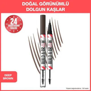 maybelline build a brow pen deep brown, maybelline brow gel and pencil duo Maybelline New York Build A Brow 2 In 1 Brow Pen - Deep Brown Maybelline Brow Pen - 2-in-1 Gel | Deep Brown maybelline, brow-pen, gel, eyebrow-makeup, beauty, makeup, brows, ai-generated, maybelline-new-york, deep-brown