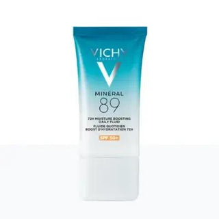 Vichy Daily Moisturizing Cream with SPF50+ - Anti-Aging Face Cream for Sensitive Skin, Hyaluronic Acid & Mineral 89 Vichy Daily Moisturizing Cream SPF50+ - Anti-Aging Face Moisturizer Daily Moisturizer with SPF, SPF50+ Face Cream, Hyaluronic Acid Moisturizer, Vichy Mineral 89, Anti-Aging Daily Cream, Face Moisturizer for Sensitive Skin, Non-Comedogenic Face Cream, Fragrance-Free Moisturizer, Anti-Aging Face Cream, Broad-Spectrum Sun Protection