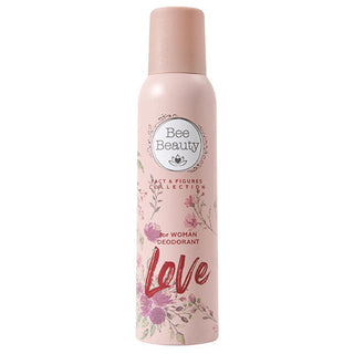 Bee Beauty Love Deodorant Spray for Women - Long Lasting Freshness, 5.07 fl oz Bee Beauty Deodorant Spray for Long Lasting Freshness Deodorant Spray, Long-lasting freshness, Body odor prevention, Suitable for all skin types, Personal hygiene, Women's hygiene products, Daily freshness, Confidence booster, Sensitive skin friendly, Hygiene essentials