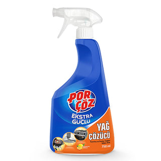 porcoz-oil-remover-spray-750ml-front-view, porcoz-oil-remover-spray-750ml-back-view Porçöz Oil Remover Spray - Extra Strong Citrus Scent for Home Cooks | 750 ml Porçöz Oil Remover Spray - Powerful Citrus Formula porcoz, oil-remover-spray, kitchen-cleaning, grease-cleaner, citrus-scent, heavy-duty, home-cooks, kitchen-users, cleaning-solution, ai-generated