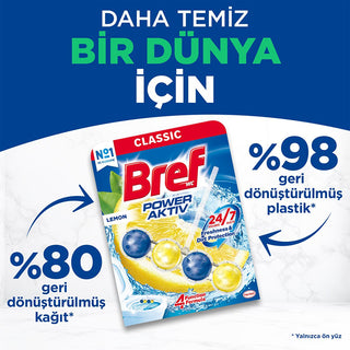 bref-power-aktiv-limon-toilet-block, bref-toilet-cleaner-duopack Bref Power Aktiv Limon Toilet Block DuoPack - Fresh Cleaning Power | 2-Pack Bref Power Aktiv Limon Toilet Block DuoPack bref, toilet-block, cleaning-supplies, toilet-cleaner, bathroom-hygiene, limescale-prevention, lemon-fresh, effective-cleaning, household, ai-generated